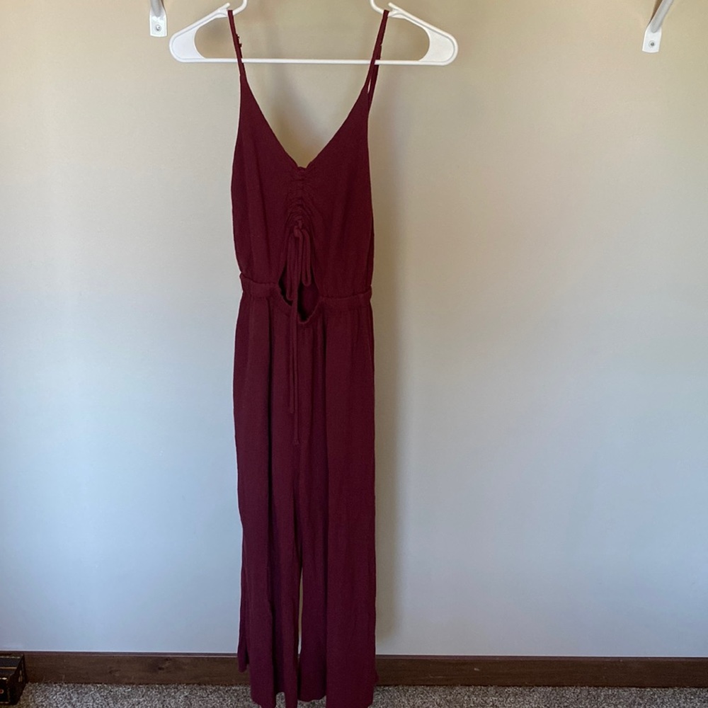 ❤️Maroon jumpsuit
